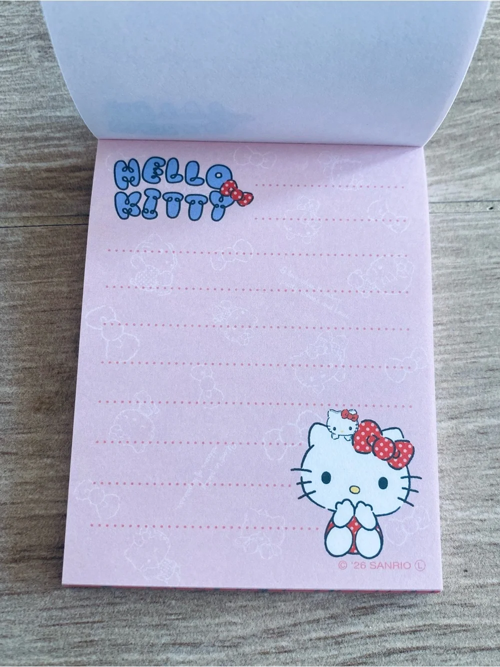 Sanrio Hello Kitty & Friends Mini Memo Pad Set 2 Pack Cute Stationery Japan⁠